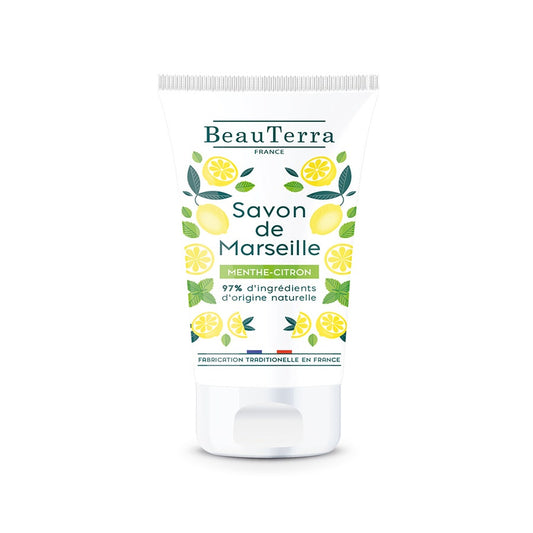 Lemon Mint Marseille Soaps 100ml Beauterra