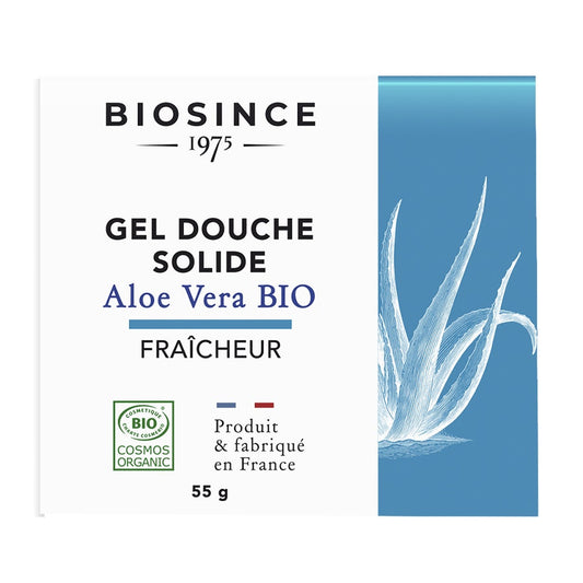 Shower Gel 55g Solide Aloe Vera Bio Freshness Bio Since 1975