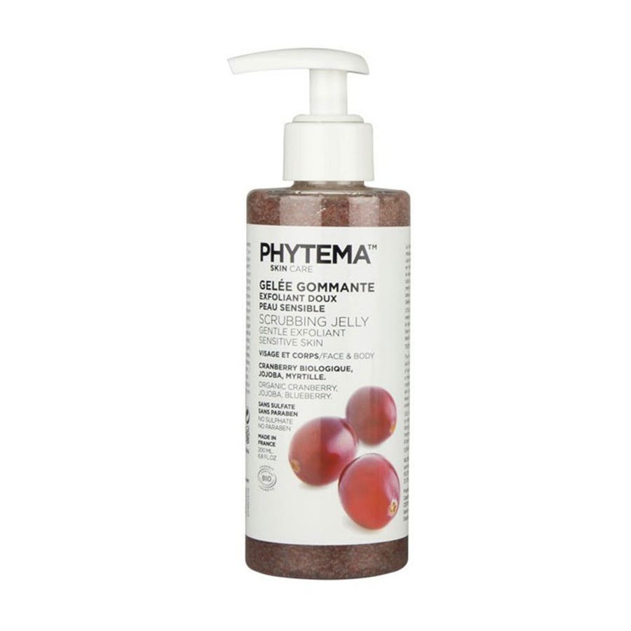 Gelee gentle exfoliating scrub Bio 200ml Phytema