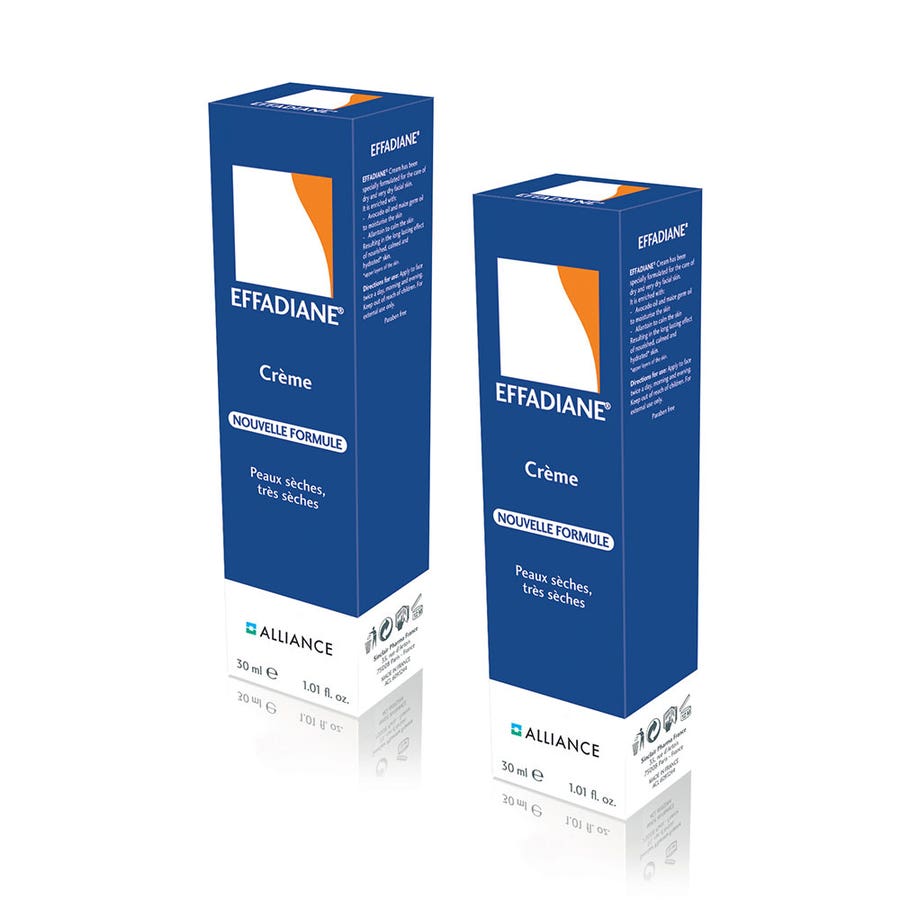 Moisturizing Face Cream 2x30ml Effadiane Alliance