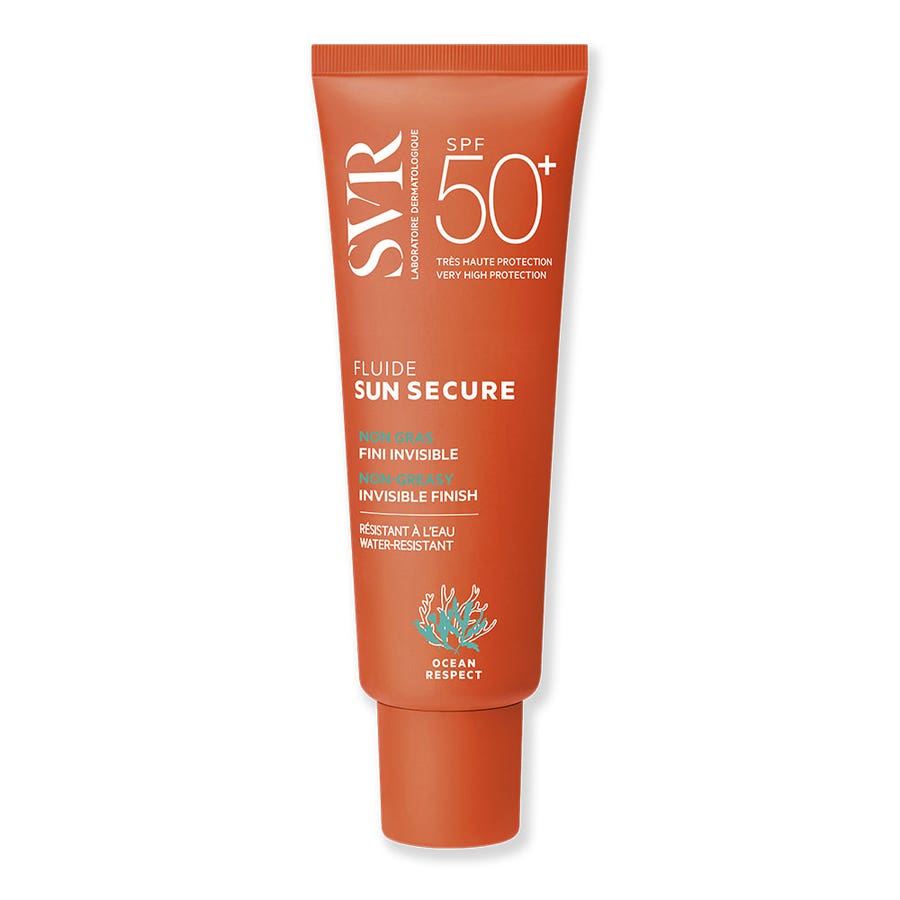 Fluid Spf50+ 50ml Sun Secure Peaux Hypersensibles Au Soleil Svr