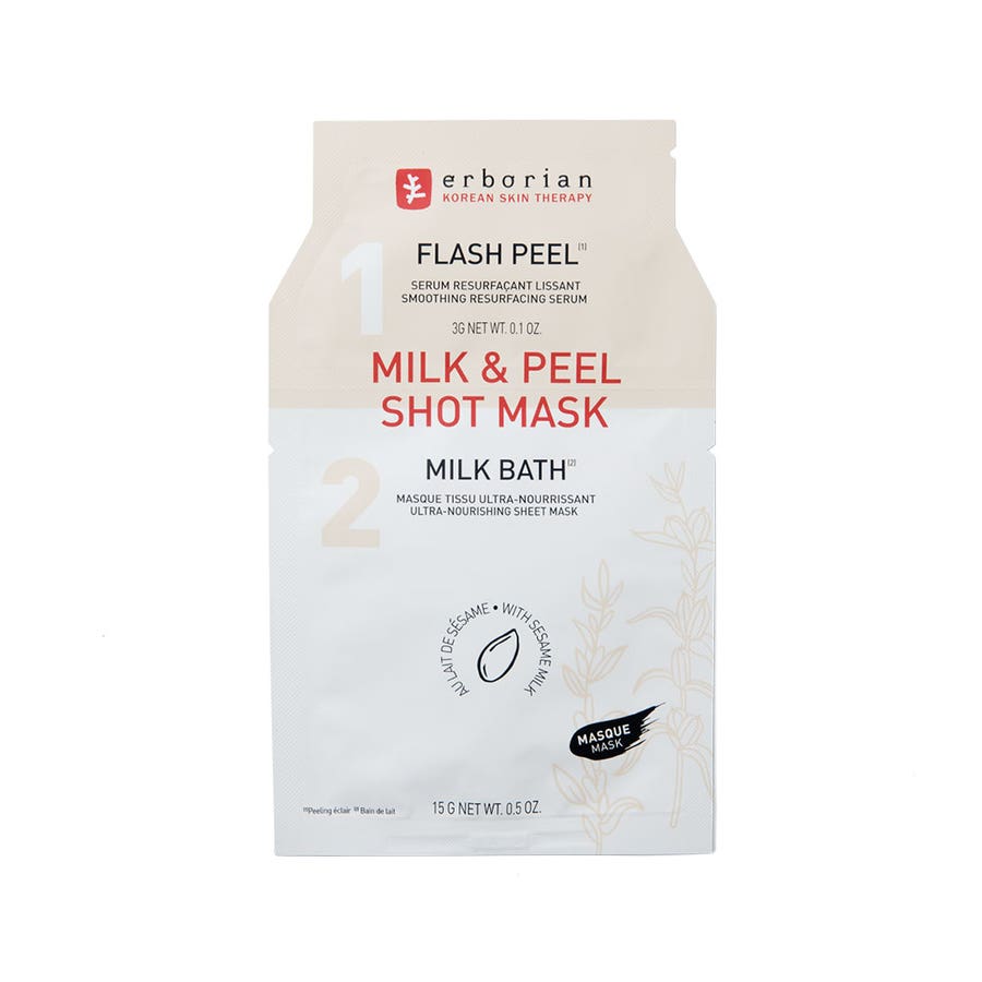 Shot Mask 18g Milk & Peel Erborian