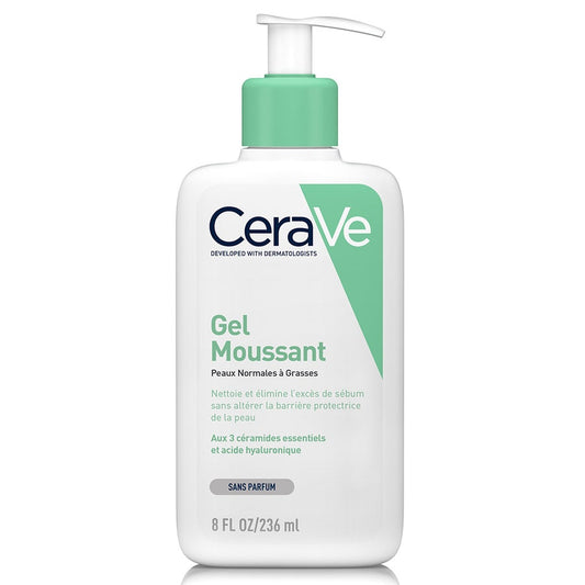 Foaming Cleansing Gel Normal To Oily Skin 236ml Cleanse Visage Cerave