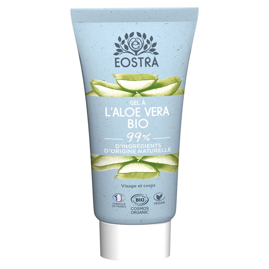 Organic Aloe Vera Gel 125ml Eostra