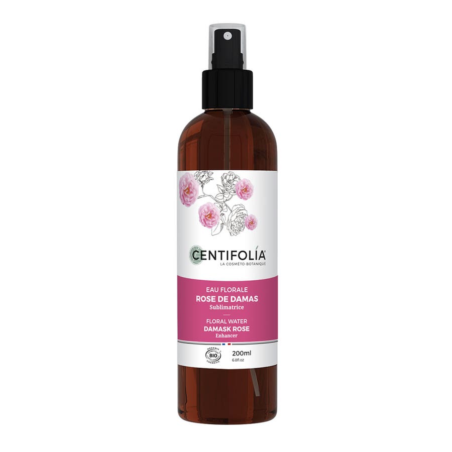 Damask Rose Floral Water 200ml Eaux florales Centifolia