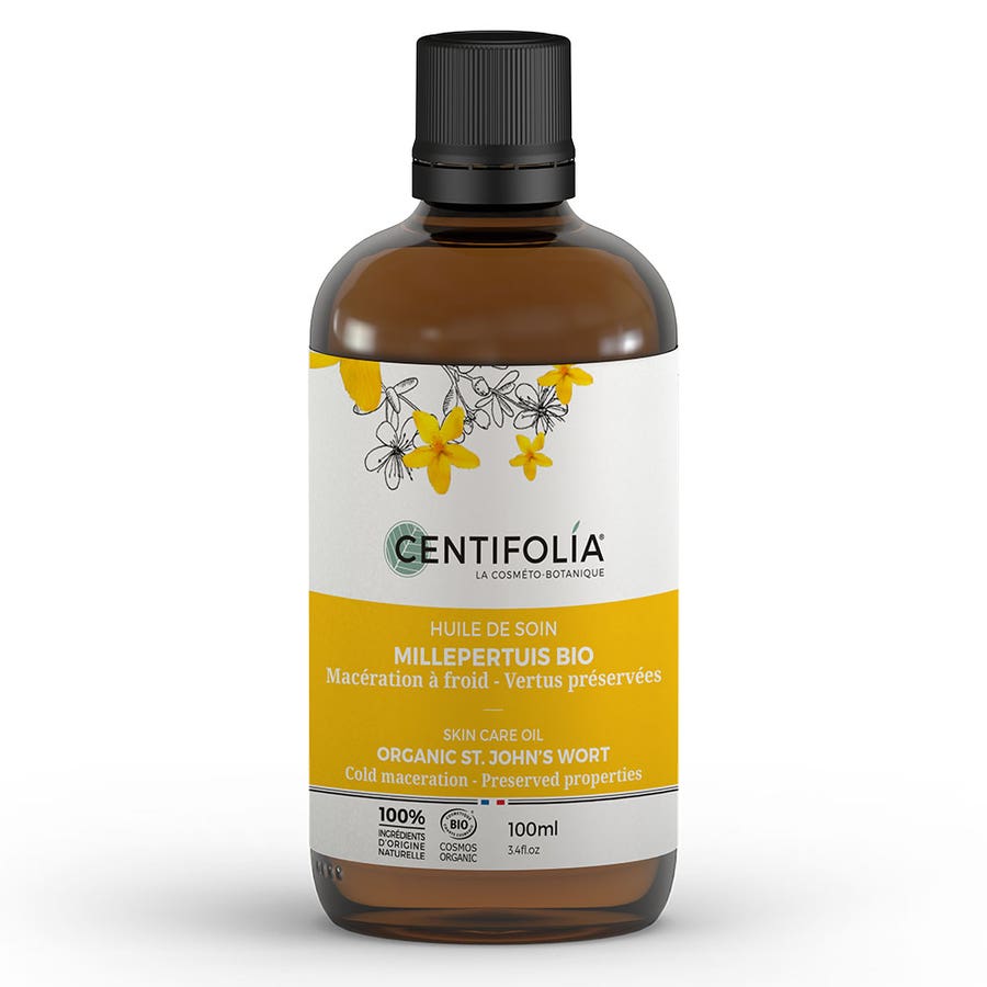 Organic St John's Wort Care Oil 100ml Huiles de soin Centifolia