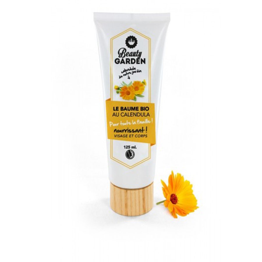 Organic Calendula Balm for the whole family - Nourishing 125ml Beauty Garden