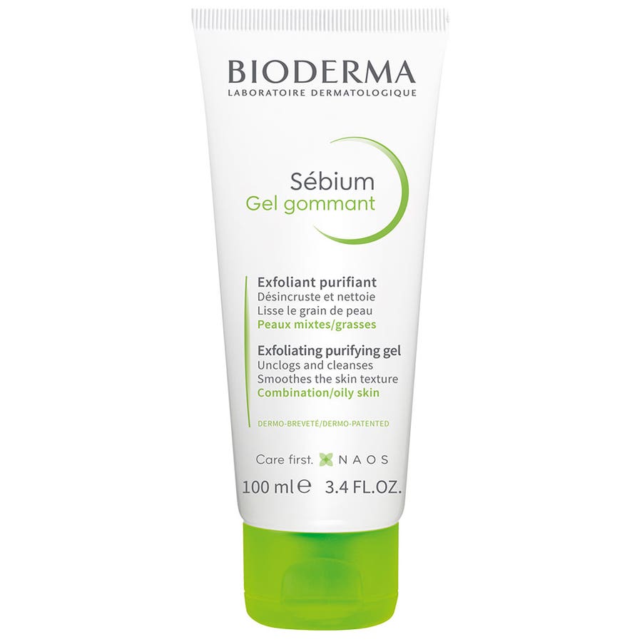 Exfoliating Scrub Tube 100ml Sebium Peaux mixtes à grasses Bioderma