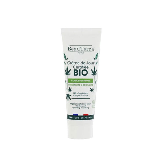 Organic hemp oil day cream 50ml Beauterra