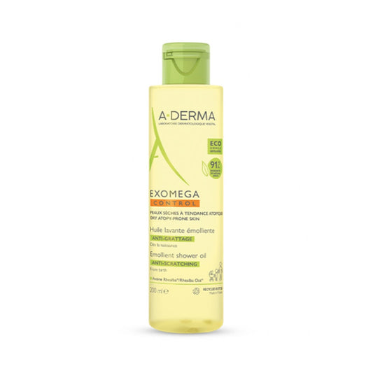 A-Derma Exomega Control Anti-scratch Emollient Cleansing Oil