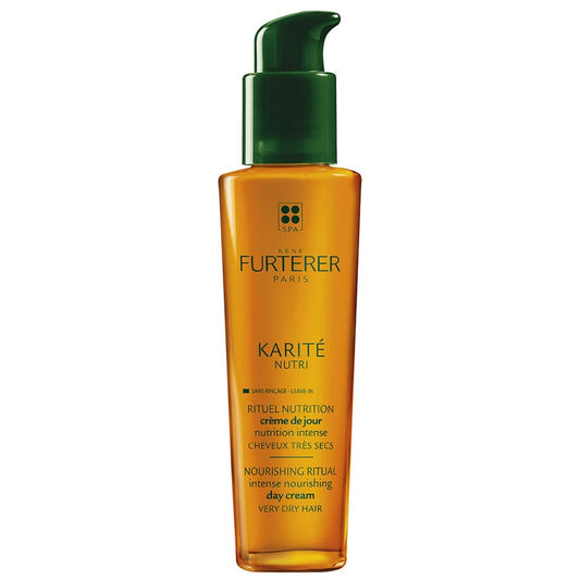 Intense Nourishing Day Cream Dry Hair No Rinsing 100ml Karite René Furterer