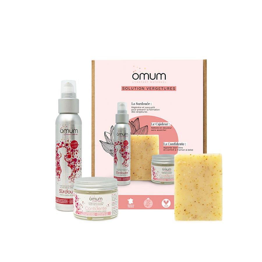 Stretch Mark Solution Kit For Pregnant Women 100ml Omum