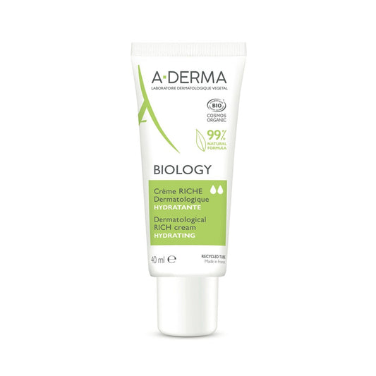 Organic Moisturizing Rich Cream 40ml Biology A-Derma