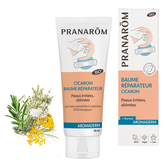 Cicarom Organic Repair Balm 40ml Aromaderm Pranarôm