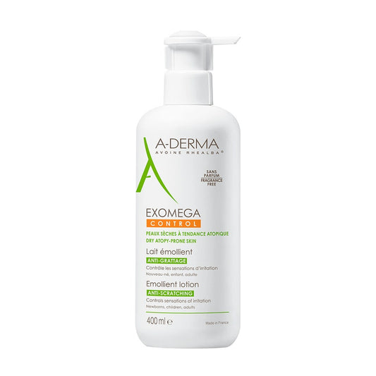 Anti Scratching Emollient Lotion 400ml Exomega Control A-Derma