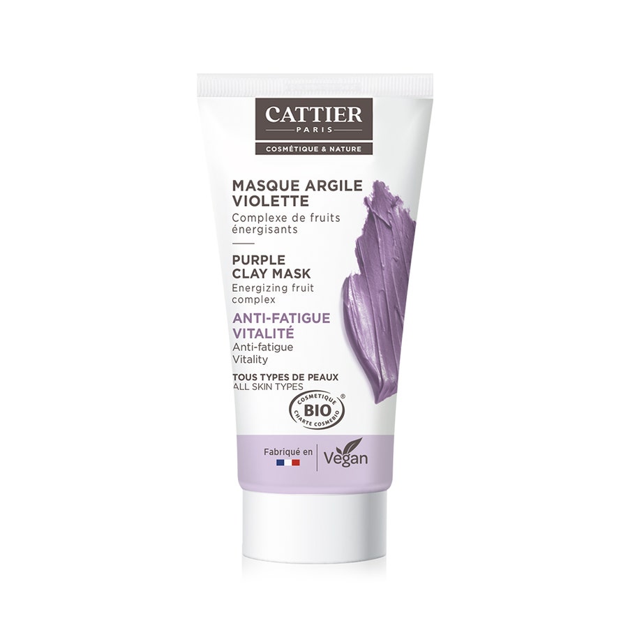 Organic Violet Mini Clay Mask 30ml Cattier