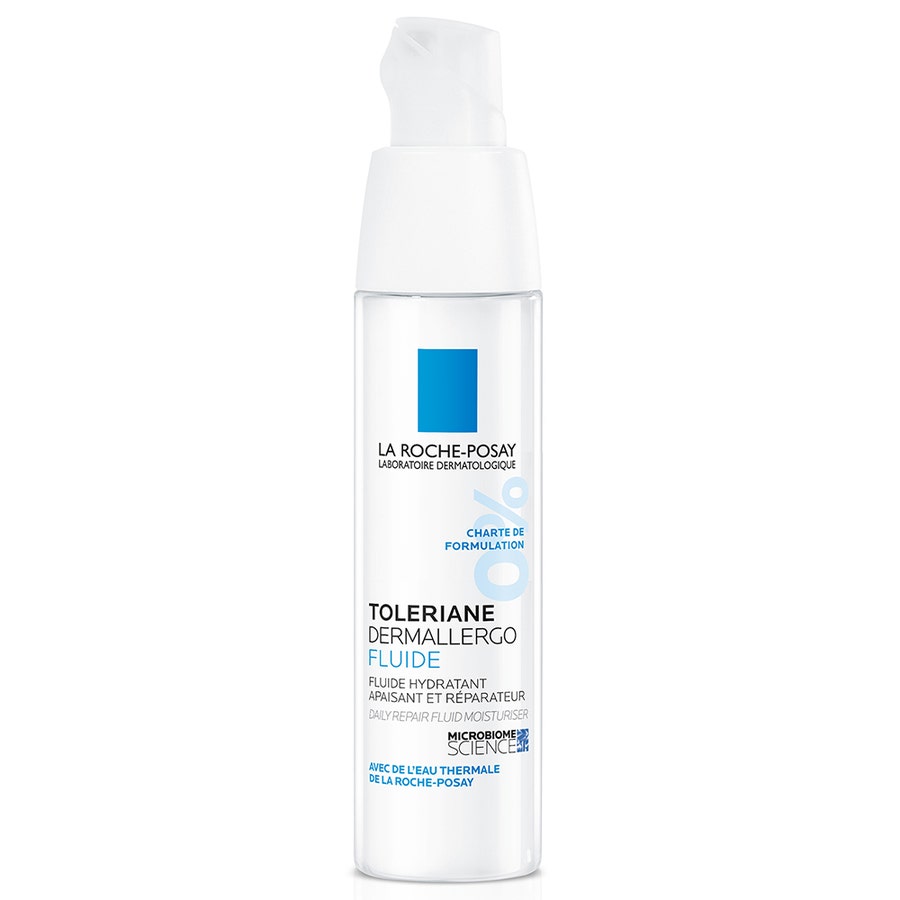 48h Hydration Dermallergo Soothing Facial Fluid 40ml Toleriane Peaux sensibles ou allergiques, normales à mixtes La Roche-Posay