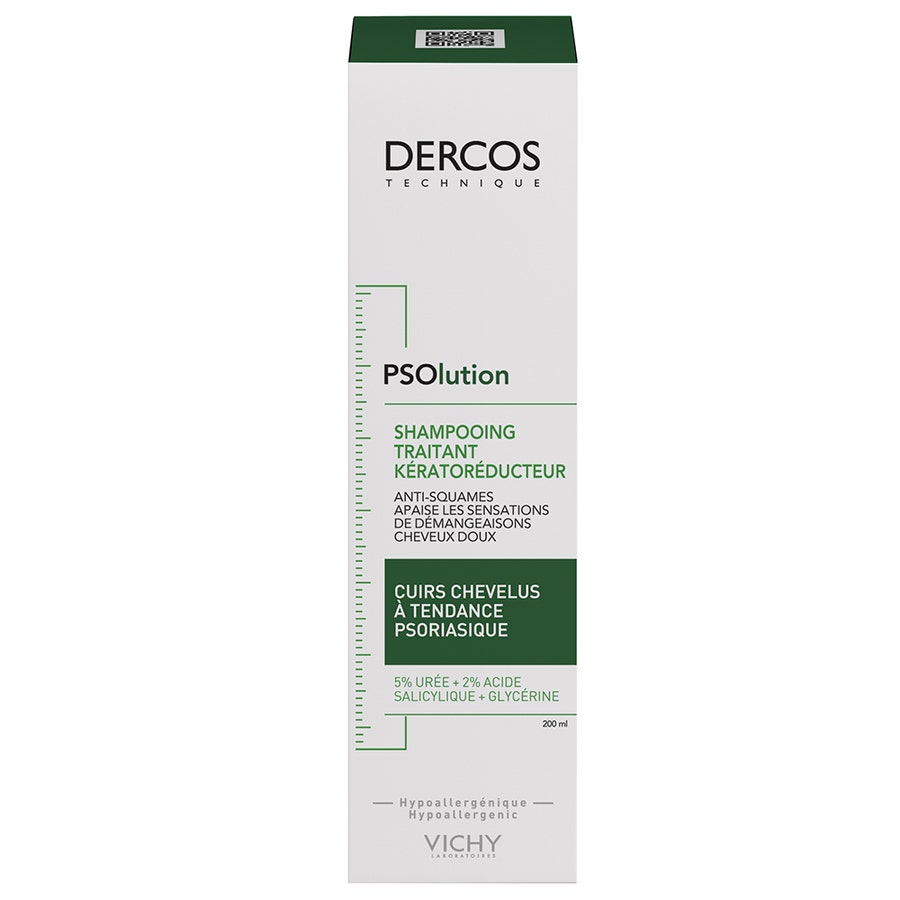 PSOlution Keratoreducing Shampoo 200ml Dercos Vichy