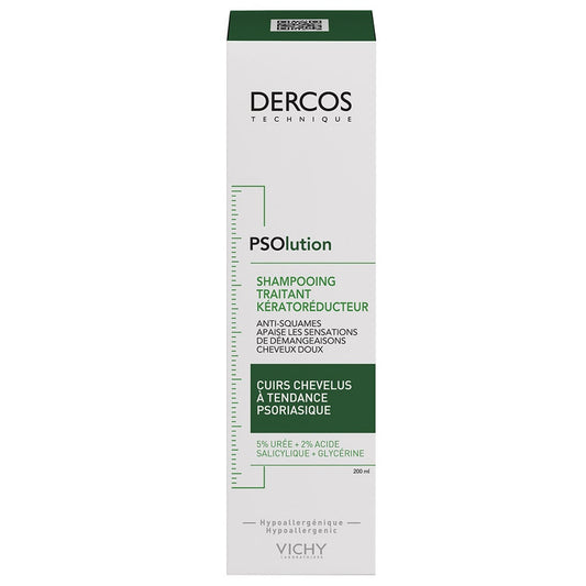 PSOlution Keratoreducing Shampoo 200ml Dercos Vichy