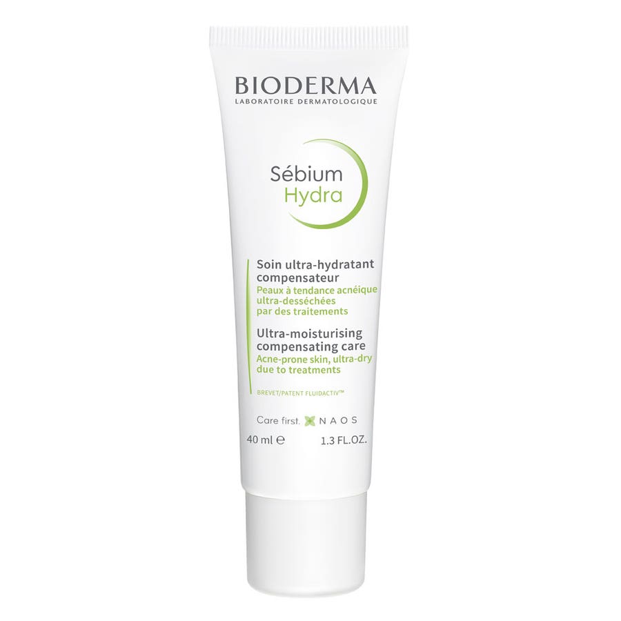 Hydra Moisturising Replenishing Care 40ml Sebium Peaux tendances acnéiques Bioderma