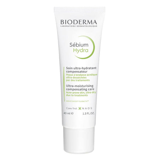 Hydra Moisturising Replenishing Care 40ml Sebium Peaux tendances acnéiques Bioderma