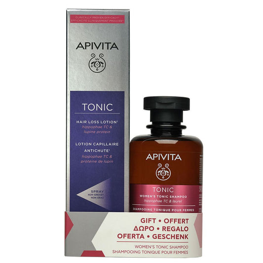 Hair Loss Shampoo & Lotion Tonic Woman Apivita