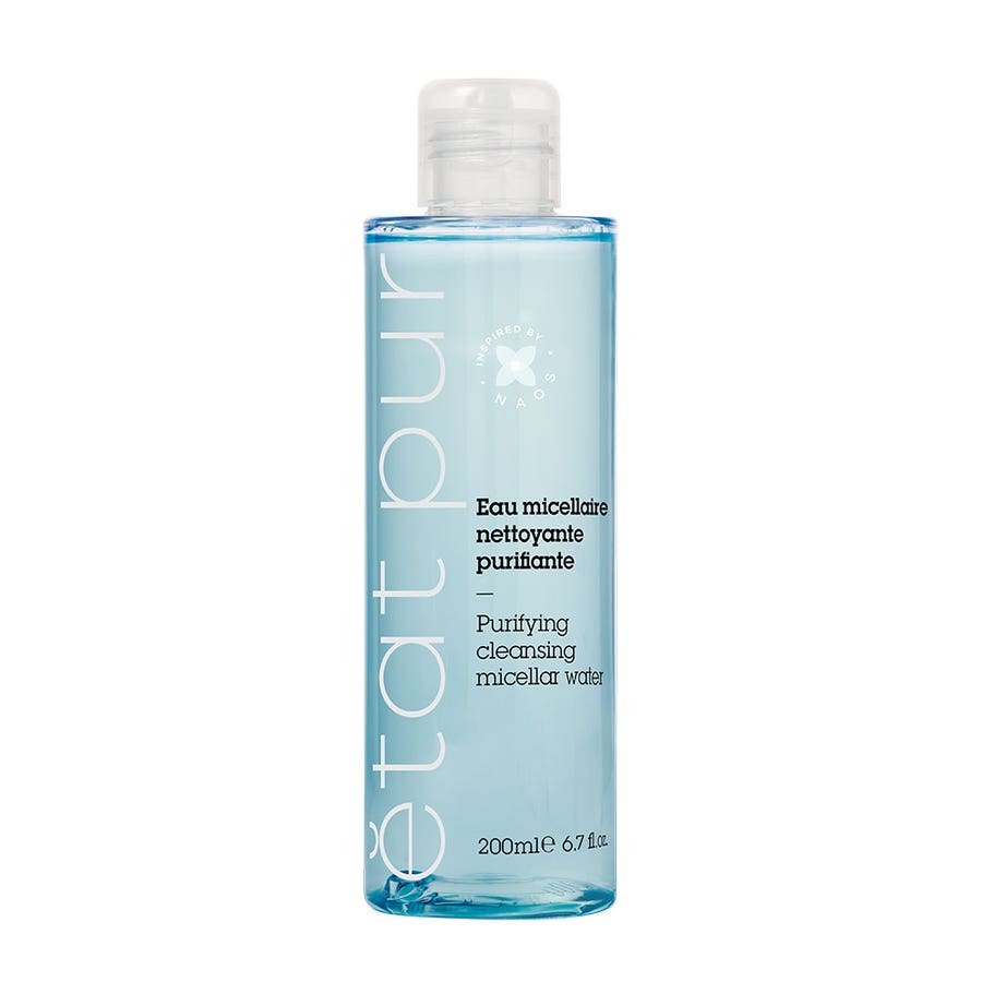 Micellar Purifying Cleansing Water Face And Eyes 200ml Nettoyants Purs Peaux Mixtes à Grasses Etat Pur